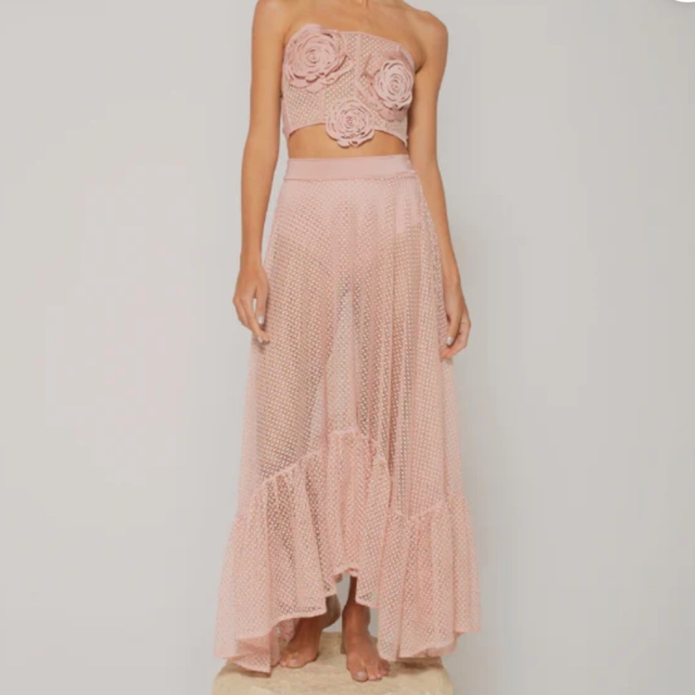BAHIA MARIA Jardin Skirt in Pink